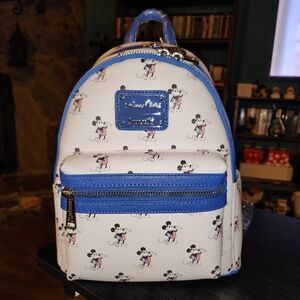 Mickey Mouse Americana Loungefly Mini Backpack